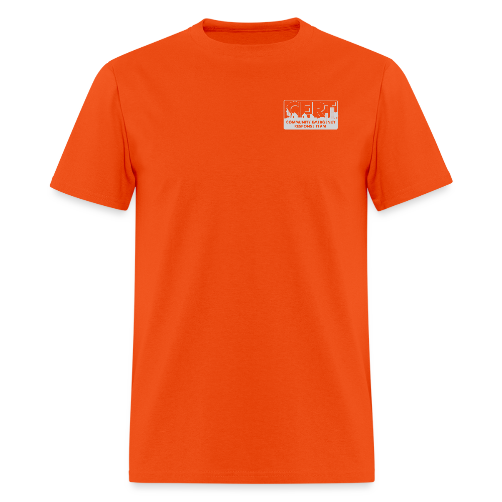 CERT - FEMA Logo Unisex Basic Tee - orange