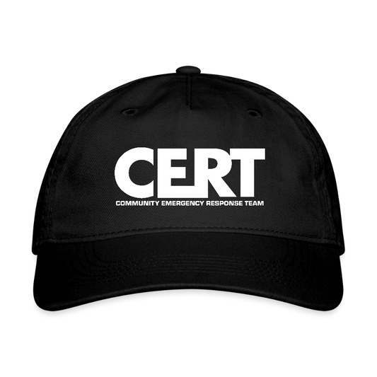 CERT Lettering Field Hat - black