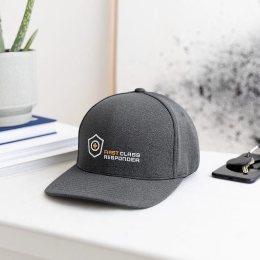 FCR Loyalist Flex Fit Cap - dark heather gray