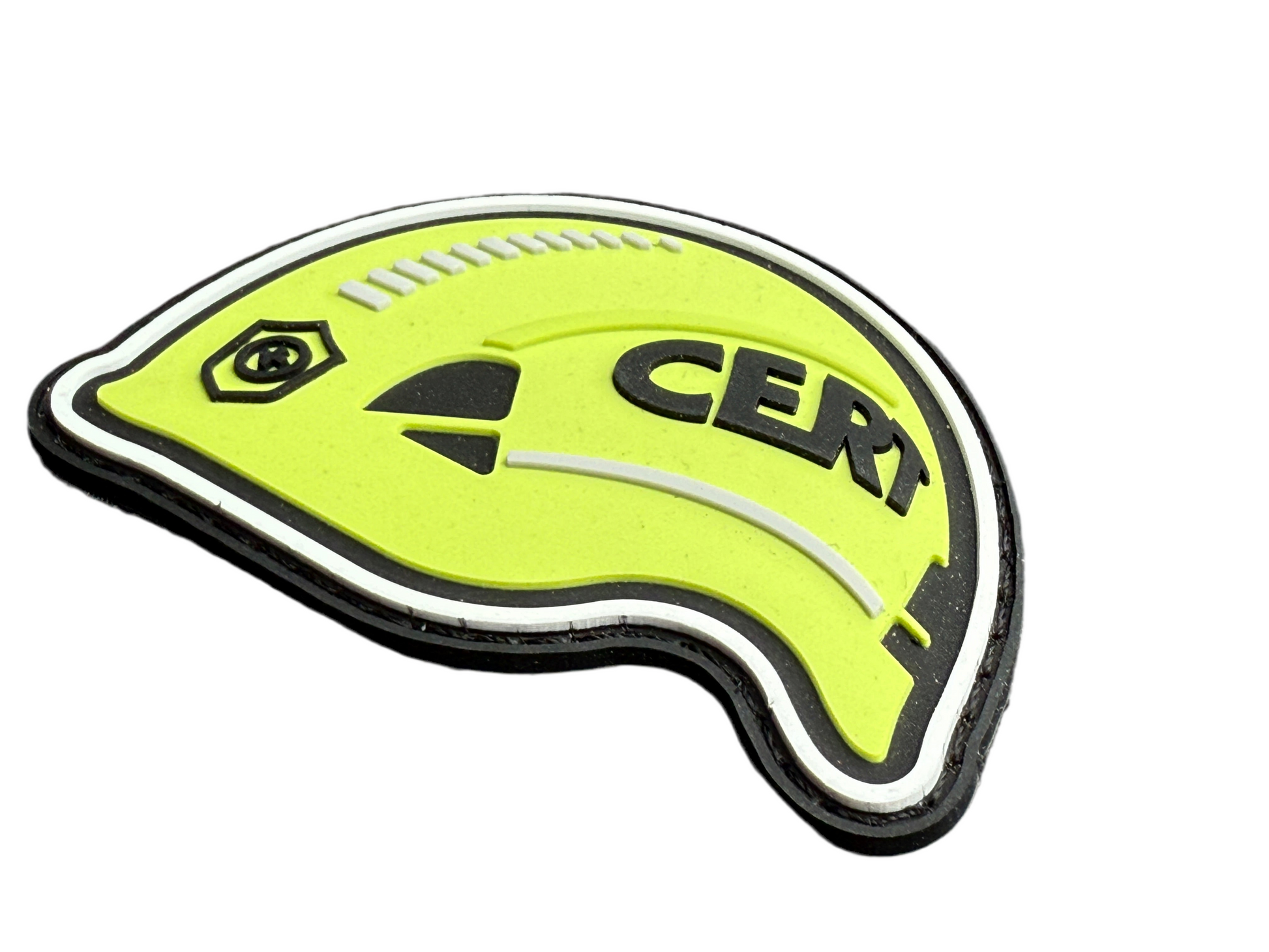 Cert Rocker Patch CERT SAR Helmet PVC Patch – First Class Responder