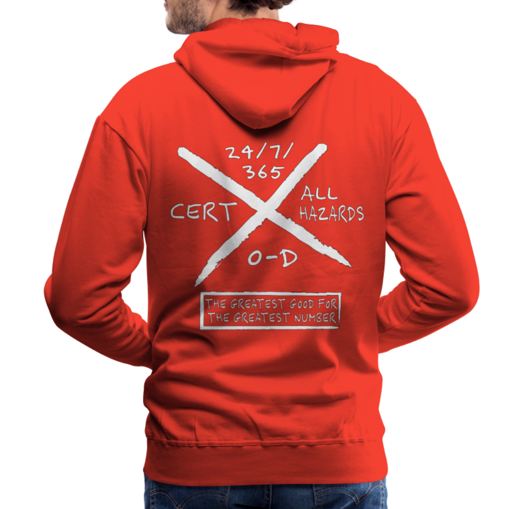 Search Marking Hoodie - red