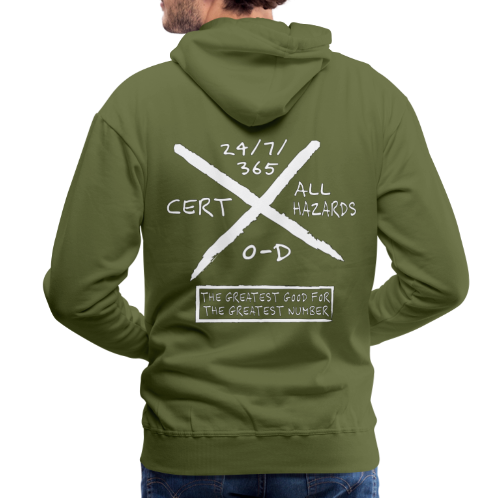 Search Marking Hoodie - olive green