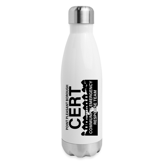 PPB CERT Insulated Stainless Bottle - white