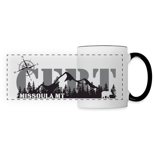 Missoula CERT Panoramic Mug - white/black