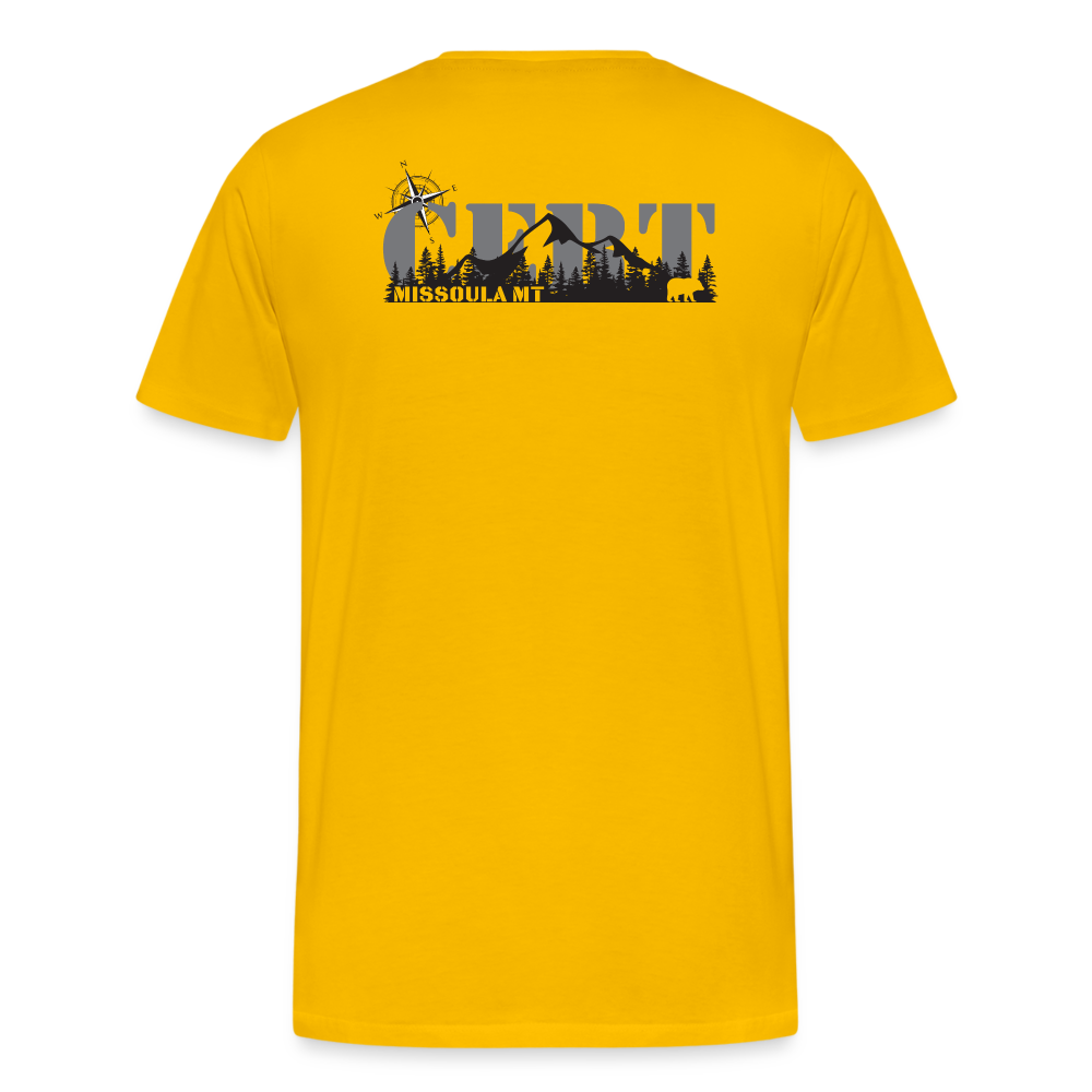 Missoula CERT Team Shirt - sun yellow