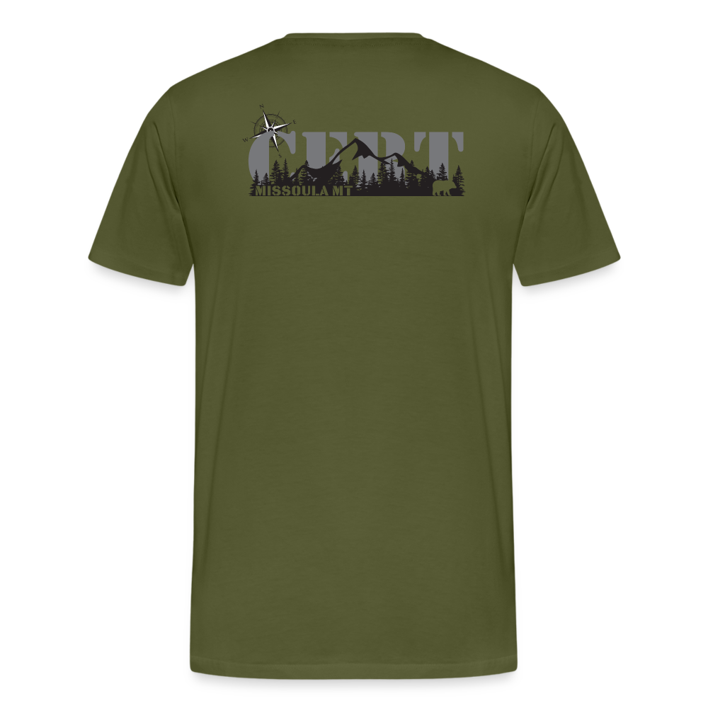 Missoula CERT Team Shirt - olive green