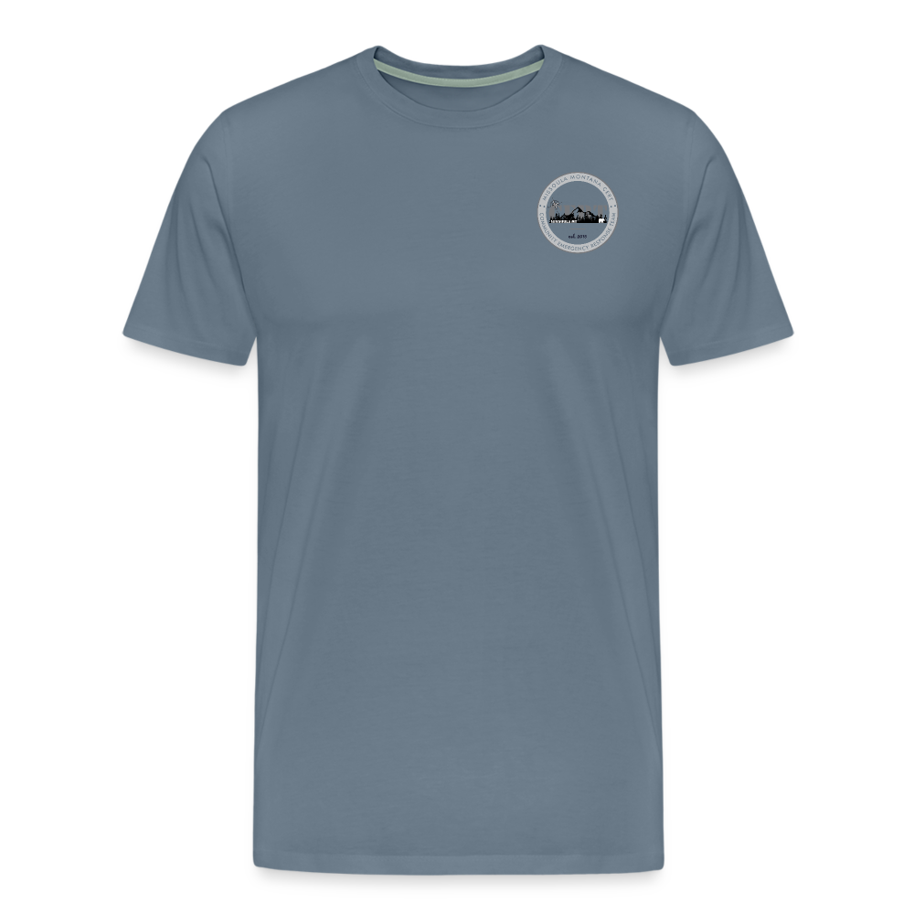 Missoula - Men's Premium T-Shirt - steel blue