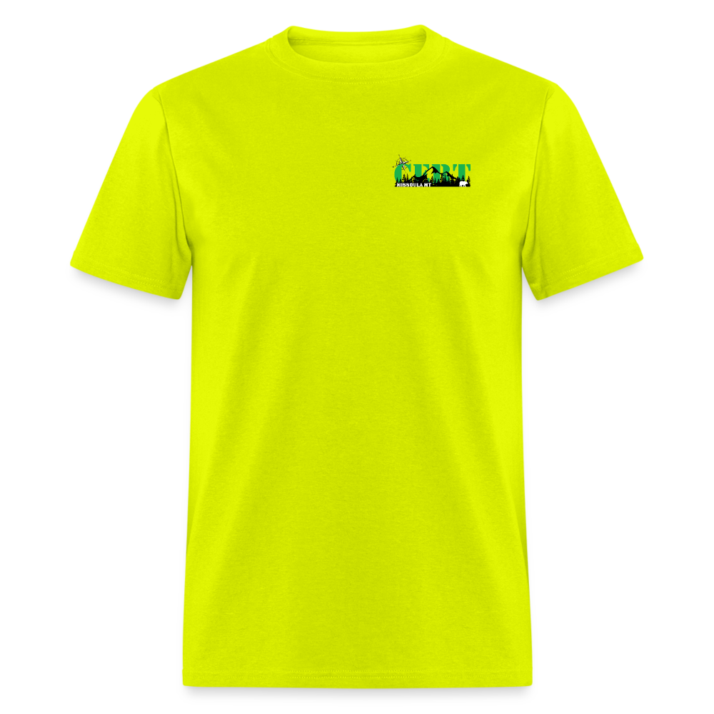 Missoula CERT Hi Vis T-Shirt - safety green