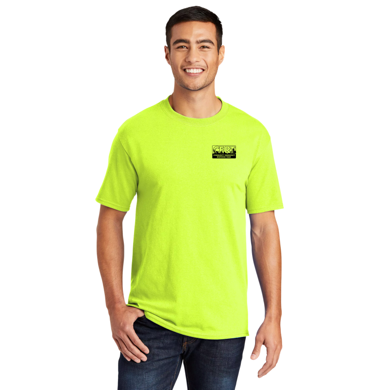 Hi Vis CERT Responder T-Shirt