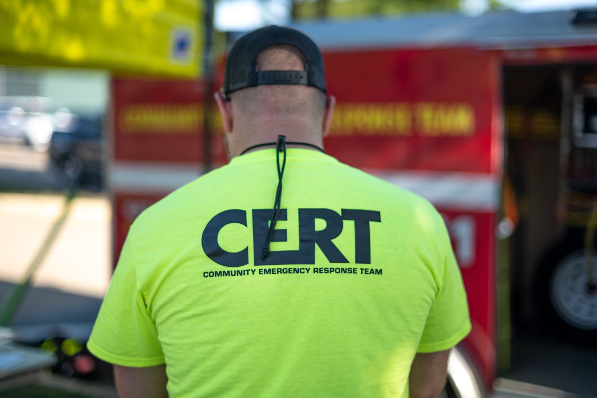 Hi Vis CERT Responder T-Shirt