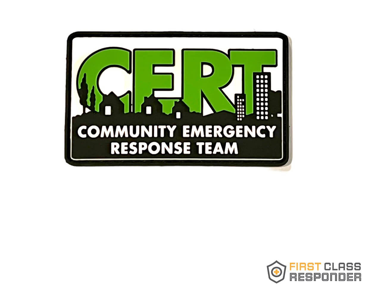 PVC CERT Patch Hook & Loop Backing