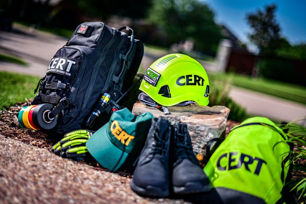 Cert Rocker Patch CERT National Logo PVC Patch – First Class Responder