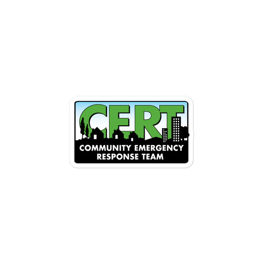 CERT - FEMA Logo Decal