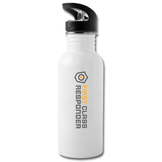 FCR - Stainless Steel Water Bottle - white