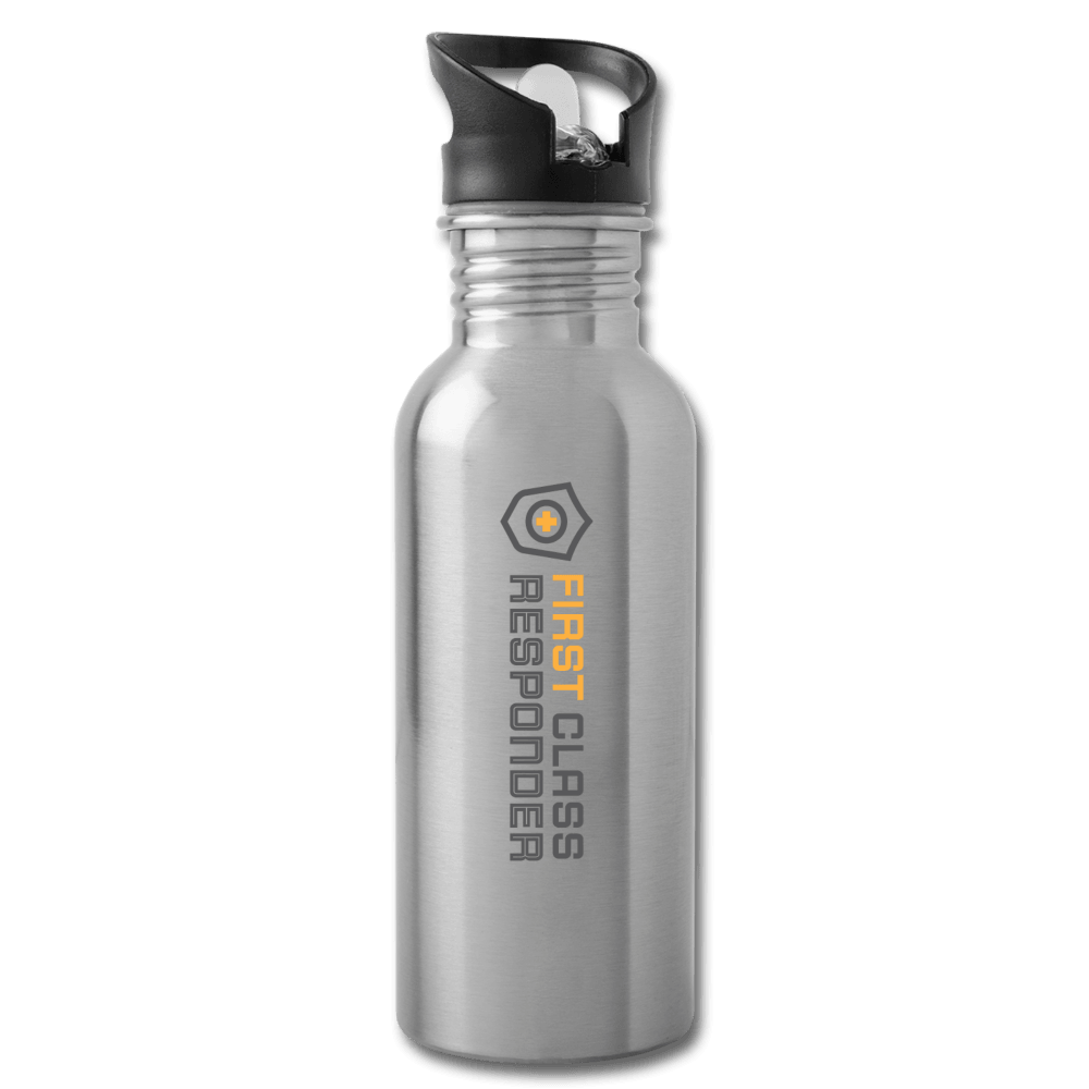 FCR - Stainless Steel Water Bottle - silver