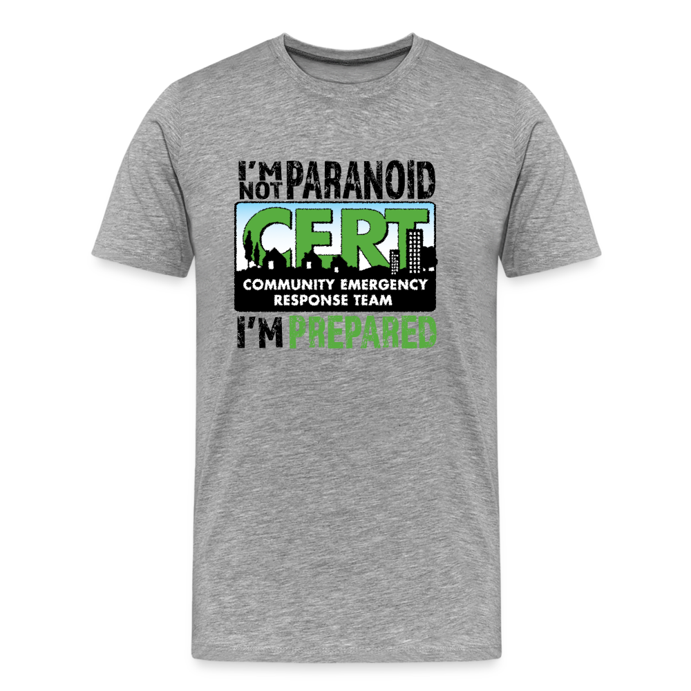 CERT Prepared T-Shirt - heather gray