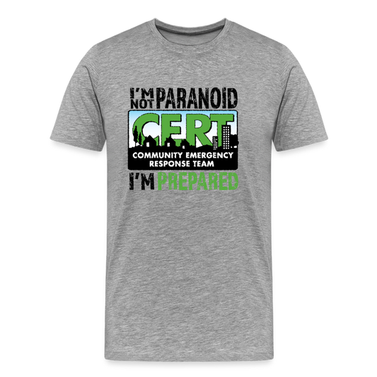 CERT Prepared T-Shirt - heather gray