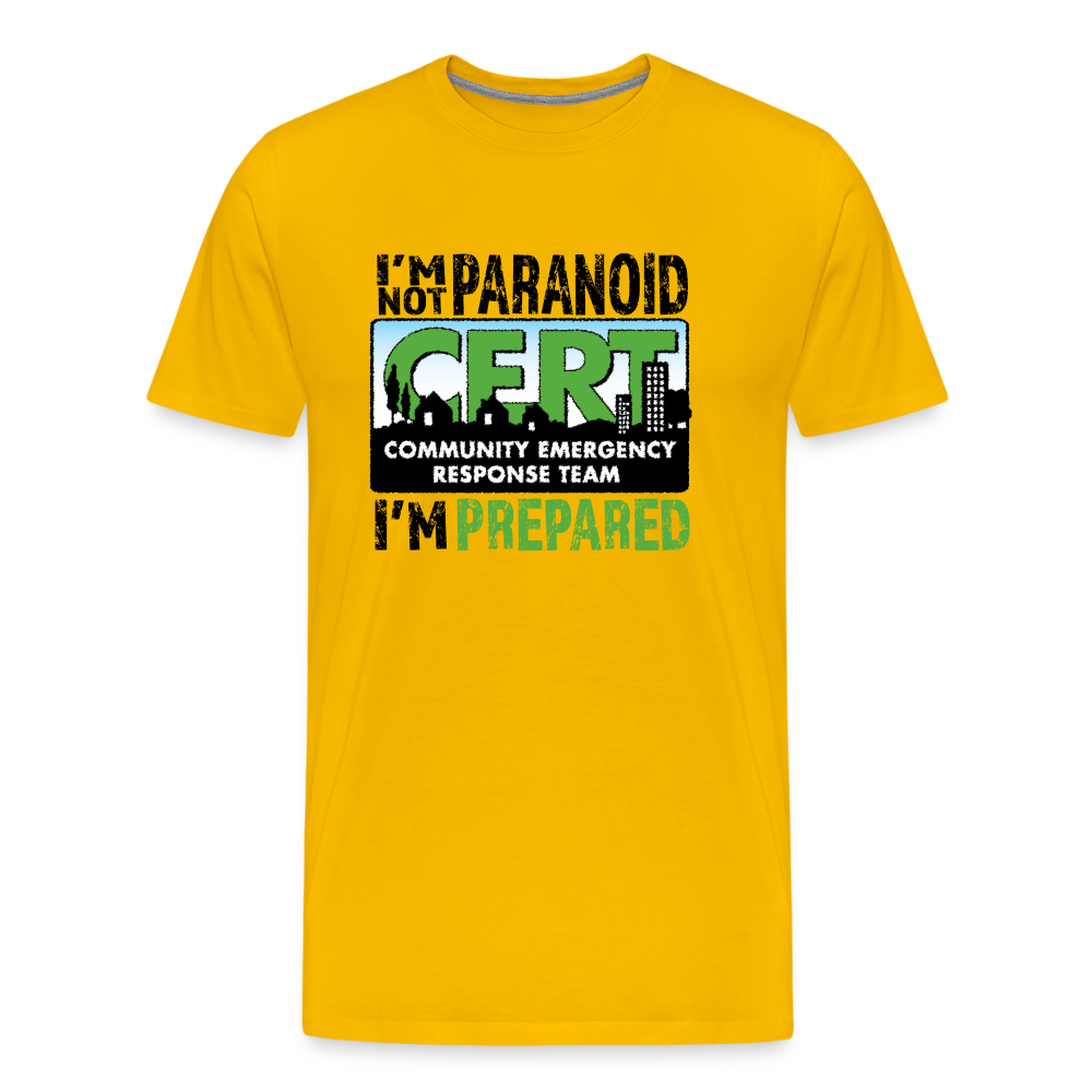 CERT Prepared T-Shirt - sun yellow