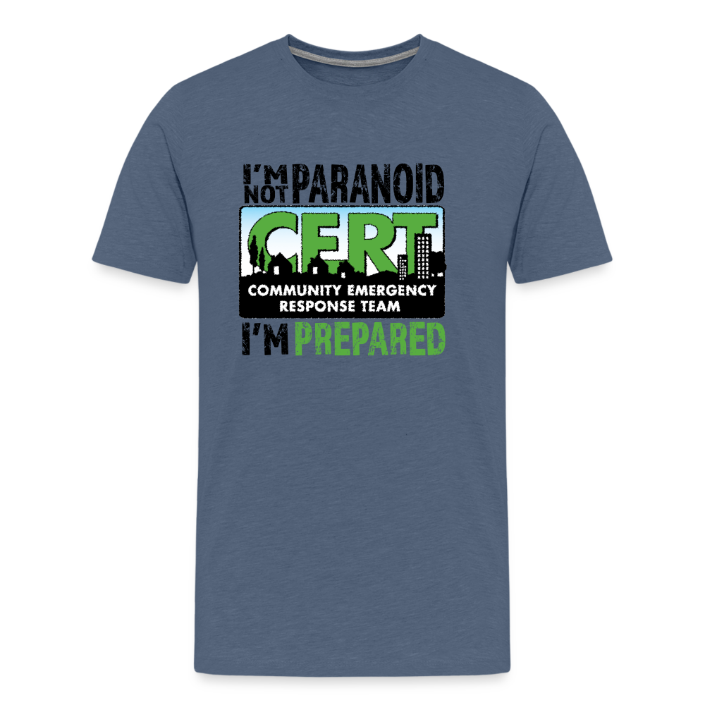 CERT Prepared T-Shirt - heather blue