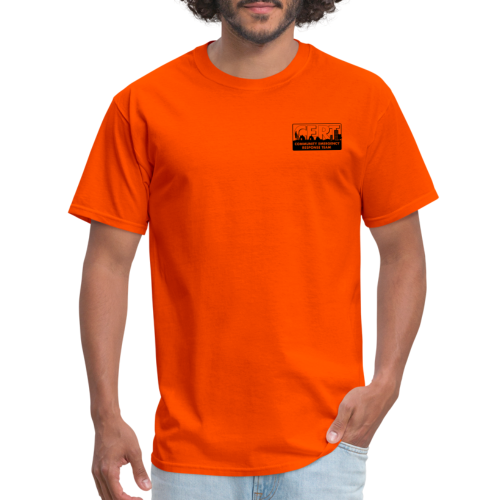 CERT Drone Pilot T-Shirt - orange