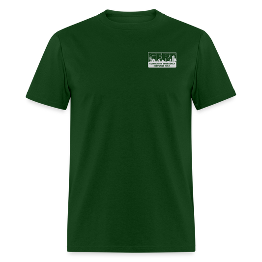 CERT - FEMA Logo Unisex Basic Tee - forest green